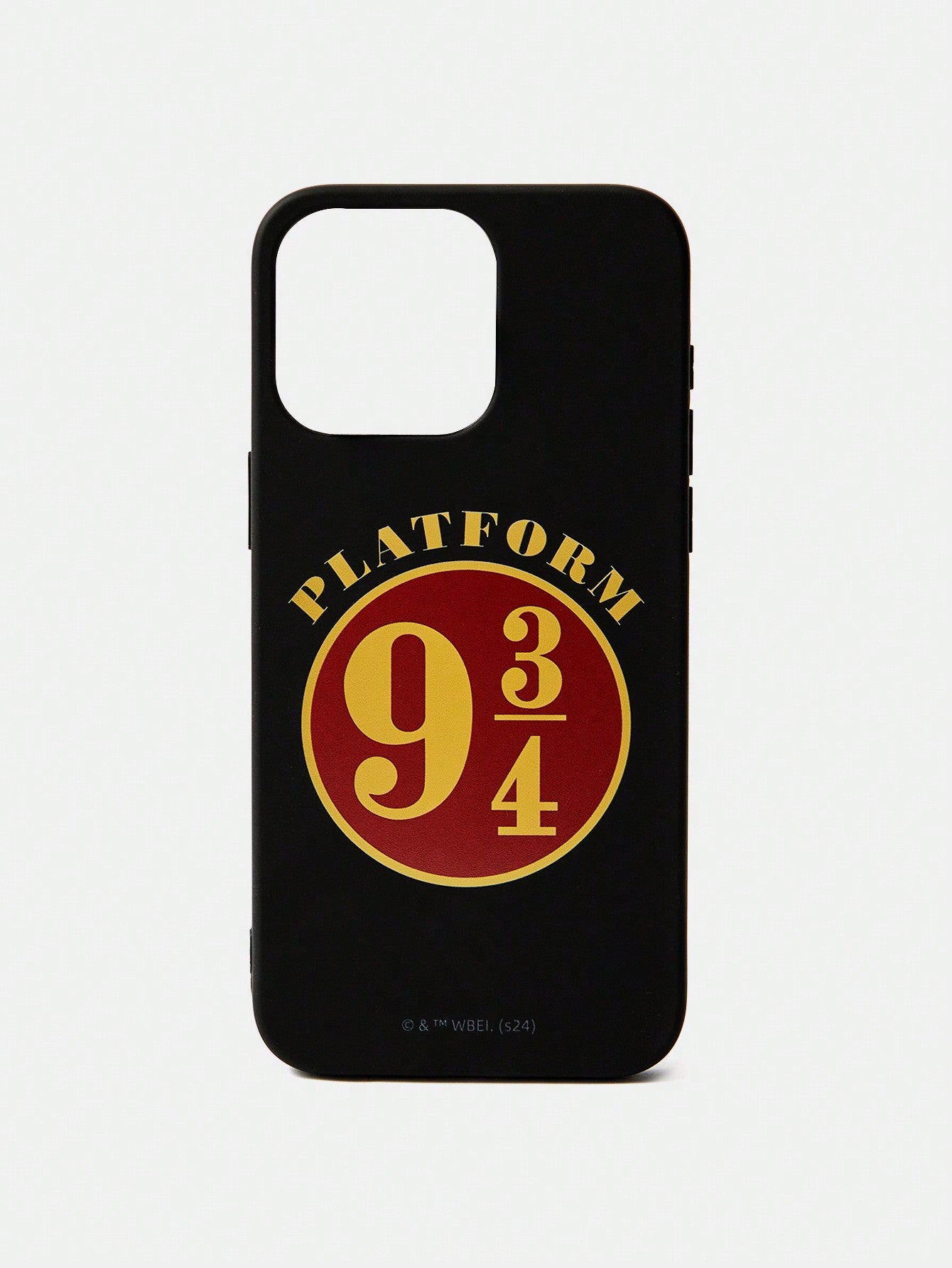 HARRY POTTER X Black Fashion Phone Case with Letter and Number Print,Gifts